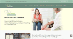 Desktop Screenshot of edinburghtherapy.co.uk